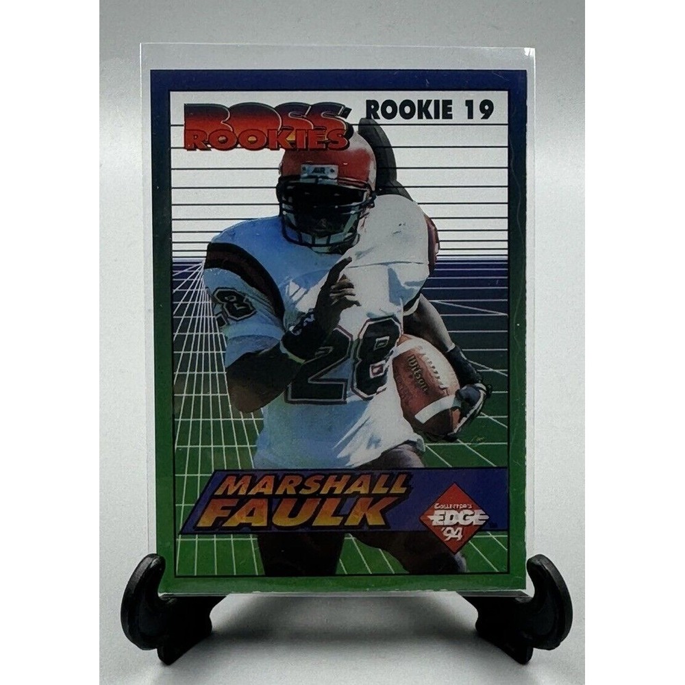 1994 Collectors Edge Marshall‎ Faulk Boss Rookies Rookie #19 Indianapolis Colts